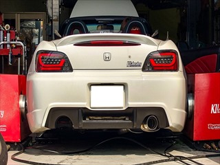 S2000　ハイフローEX70　マフラー